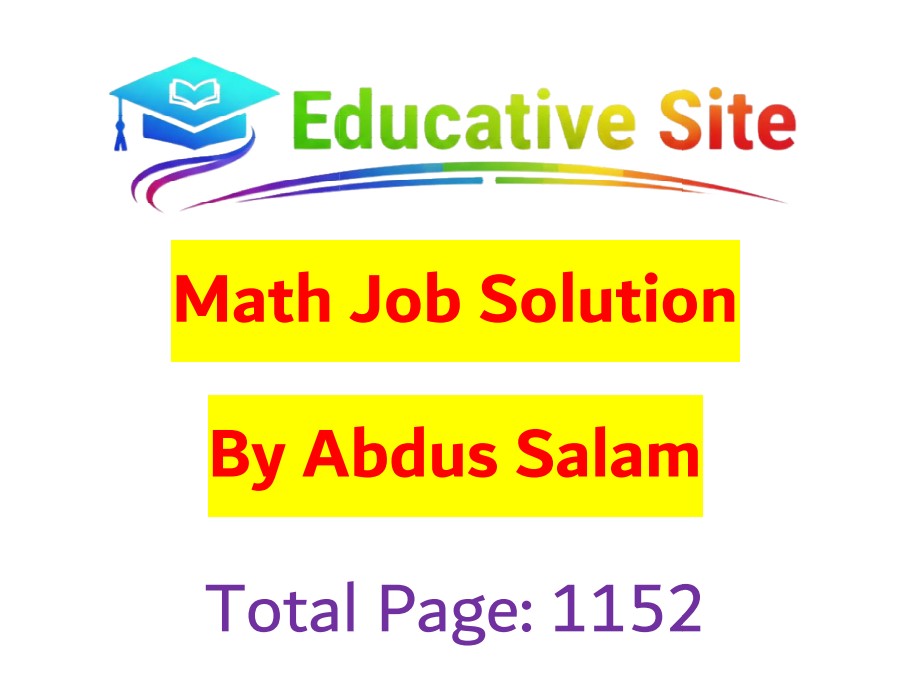 IBA Math JOB Solution